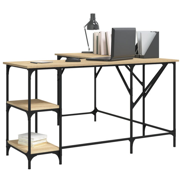 LoftDesigns Schreibtisch Aadvika 139 X 55 Cm Wayfair De